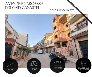 Vente  A VENDRE CARCASSE 145 M2 BELGAID NOUVEAU CANASTEL carcasse, a A VENDRE CARCASSE 145 M2 BELGAID NOUVEAU CANASTEL